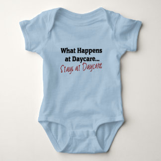 What Happens at Daycare Baby Bodysuit