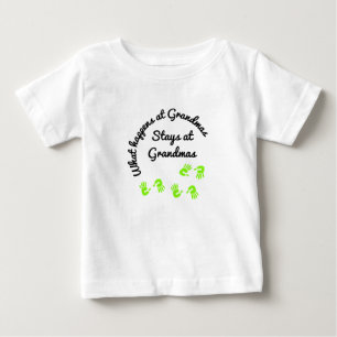 What Happens At Grandmas Infant Tee