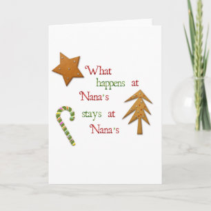 What Happens At Nanas Holiday Card