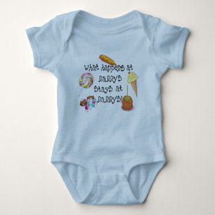 What Happens at Nanny's STAYS at Nanny's Baby Bodysuit