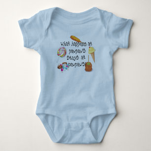 What Happens at PawPaw's STAYS at PawPaw's Baby Bodysuit