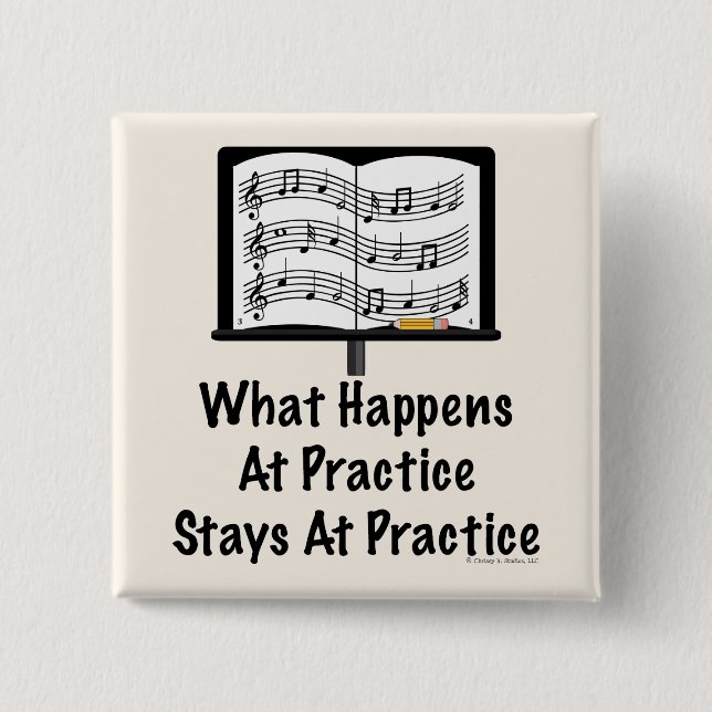 What Happens At Practice Button (Front)
