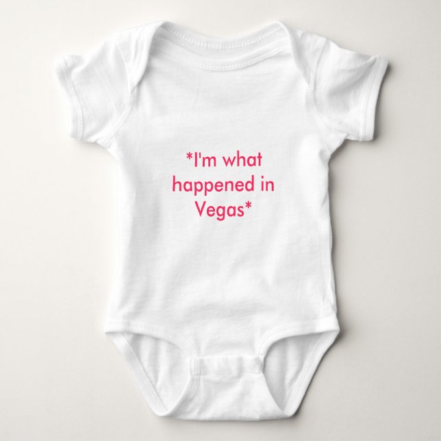 what happens baby bodysuit (Front)
