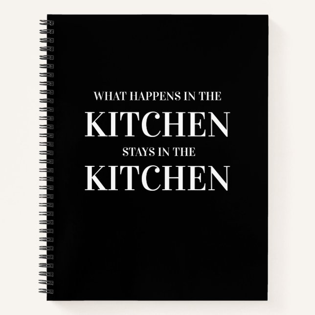 What Happens in the Kitchen | Recipe Book (Front)