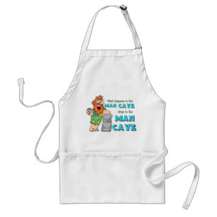 What Happens In The Man Cave Stays In The Man Cave Standard Apron