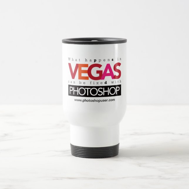 What Happens in Vegas Coffee Mug (Center)