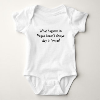 What happens in Vegas doesn't always stay in Ve... Baby Bodysuit