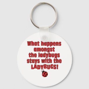 What Happens  . . . Ladybugs Key Ring