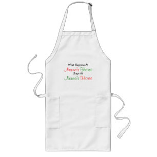 What Happens Nonnas House Stays At Nonnas House Long Apron