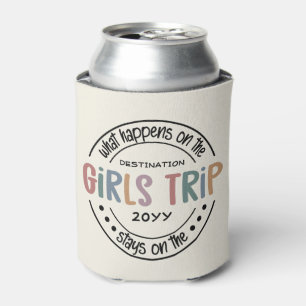 What happens on Girls Trip Custom Girls Weekend Can Cooler