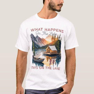 What happens on the lake stays on the lake T-Shirt