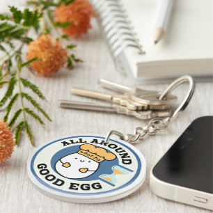 What ho, All Around Good Egg Key Ring