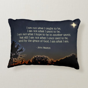 What I Ought To Be Accent Pillow