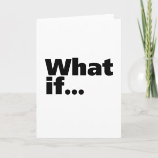 What If Card
