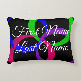 What If Geometric Interchange Accent Pillow