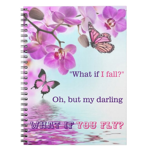 What if i fall notebook fancy (Front)