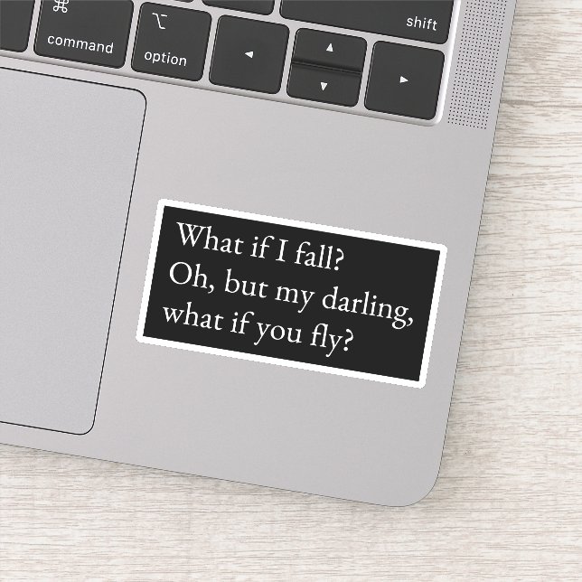 What if I fall what if you fly (Detail)