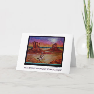 What if Nobody Showed Up at Armageddon? Card