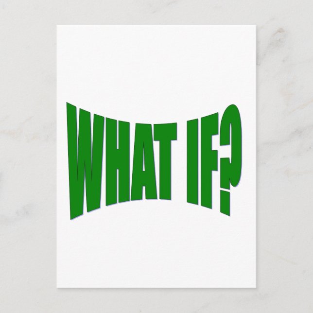What If Postcard (Front)