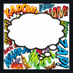 What I'm Thinking Pop Art Comic Book Poster<br><div class="desc">PERSONALISED COMIC BOOK POP ART THINK BUBBLE POSTER. Left blank so that you can customise it. Handwrite or use one of the great Zazzle fonts to add your message or name or the name of a loved one to create a unique gift. Personalise, customise, make it your own the Comic...</div>