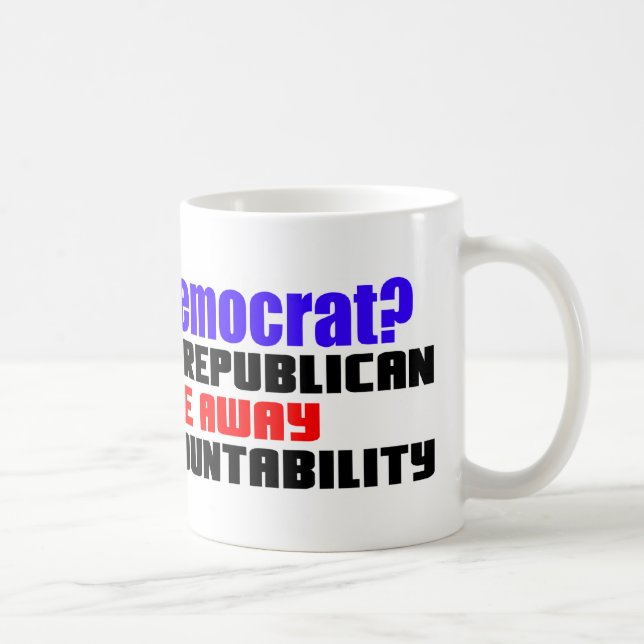 What Is A Democrat? Coffee Mug (Right)