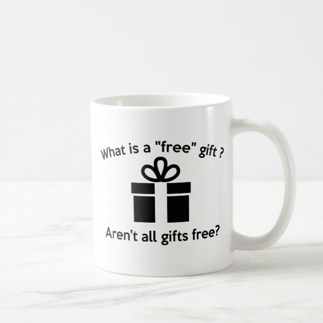 What Is A Free Gift? Coffee Mug (Right)