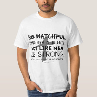 What is a man - Christian t-shirt