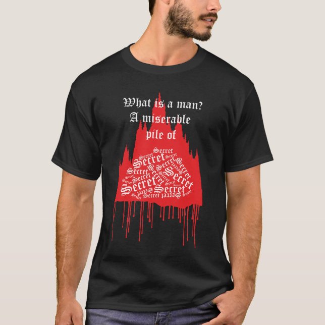 What is a man? T-Shirt (Front)