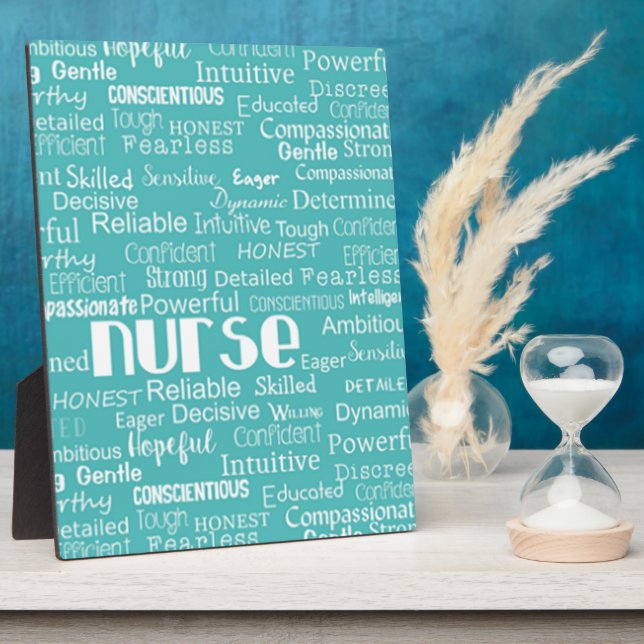 What is a Nurse.....in Blue Plaque (Side)