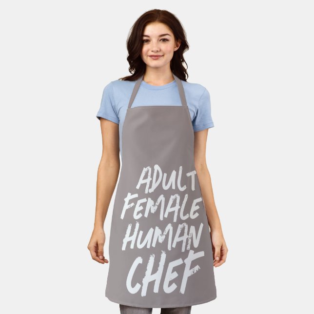 WHAT IS A WOMAN APRON (Worn)