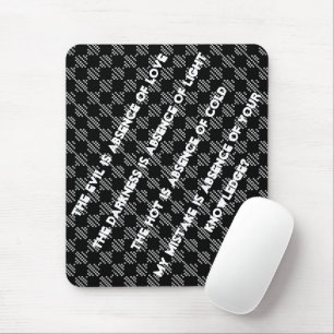 What is correct and uncorrect, in the phrase mouse pad