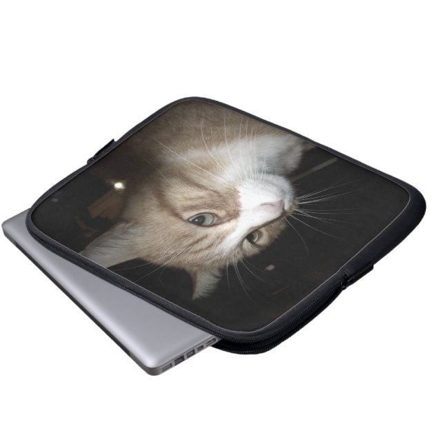 What is he thinking? laptop sleeve (Front Bottom)