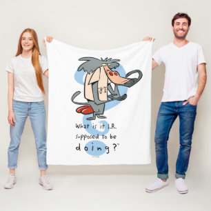 What is it I.R. Supposed To Be Doing?™ Fleece Blanket