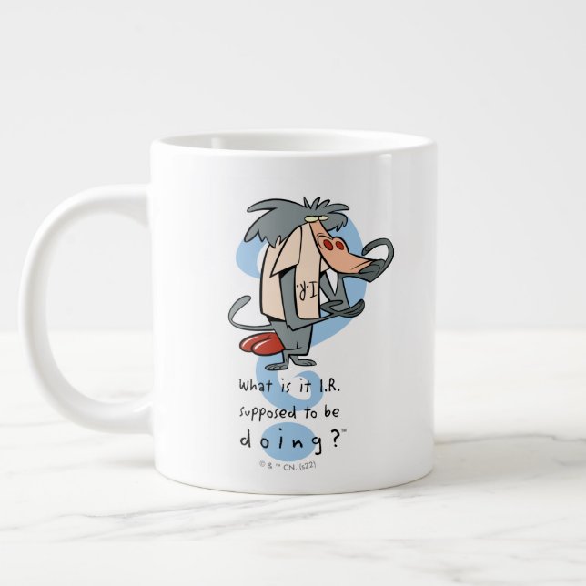 What is it I.R. Supposed To Be Doing?™ Large Coffee Mug (Left)