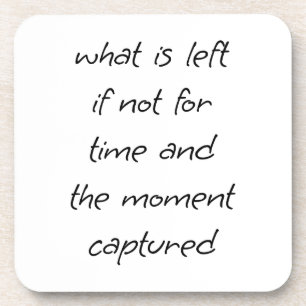 What Is Left Hard Plastic Coaster