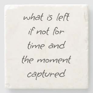 What Is Left Marble Stone Coaster