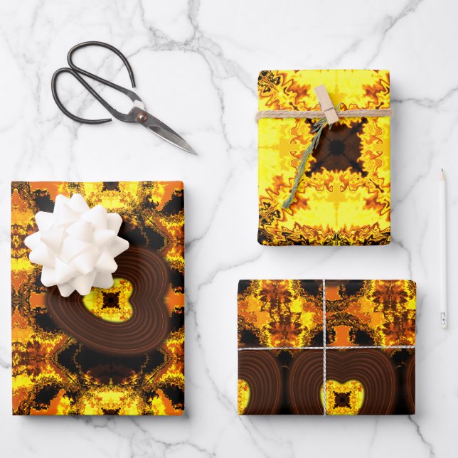 What is love wrapping paper sheet (Front)