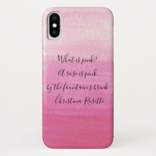 What is pink? phone case for Iphone x