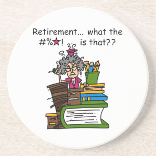 What is Retirement Humour Coaster