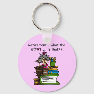 What is Retirement Humour Key Ring