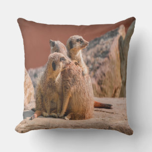 What Is That Meerkats Outdoor Cushion