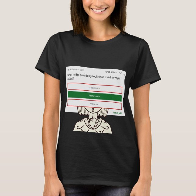 What is the breathing technique shirt (Front)