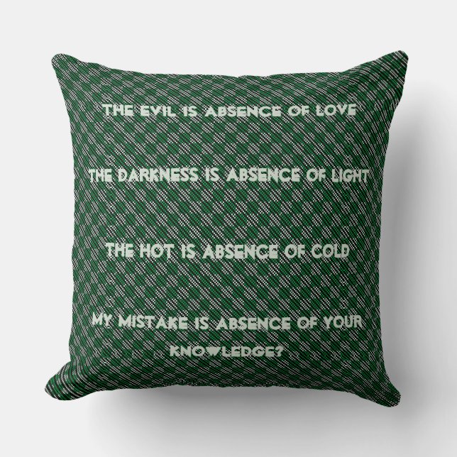 What is wrong or correct, in the phrase cushion (Front)
