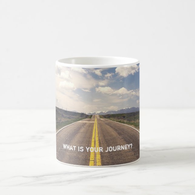 what is your journey? coffee mug (Center)