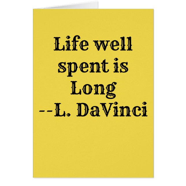 What Italians Say on a Card (Front)
