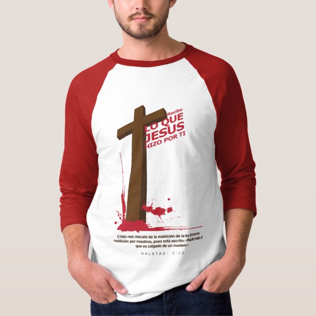 What Jesus did for you T-Shirt (Front)