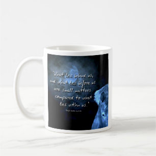 what lies behind us  ... coffee mug