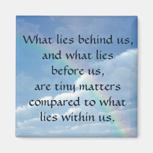 What Lies Behind Us Magnet