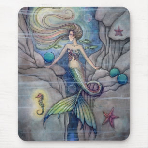What Lies Beneath Mermaid Mousepad