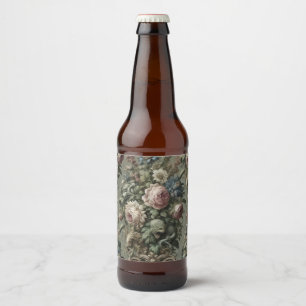 What Lies Beneath the Bloom – Gothic Victorian Beer Bottle Label